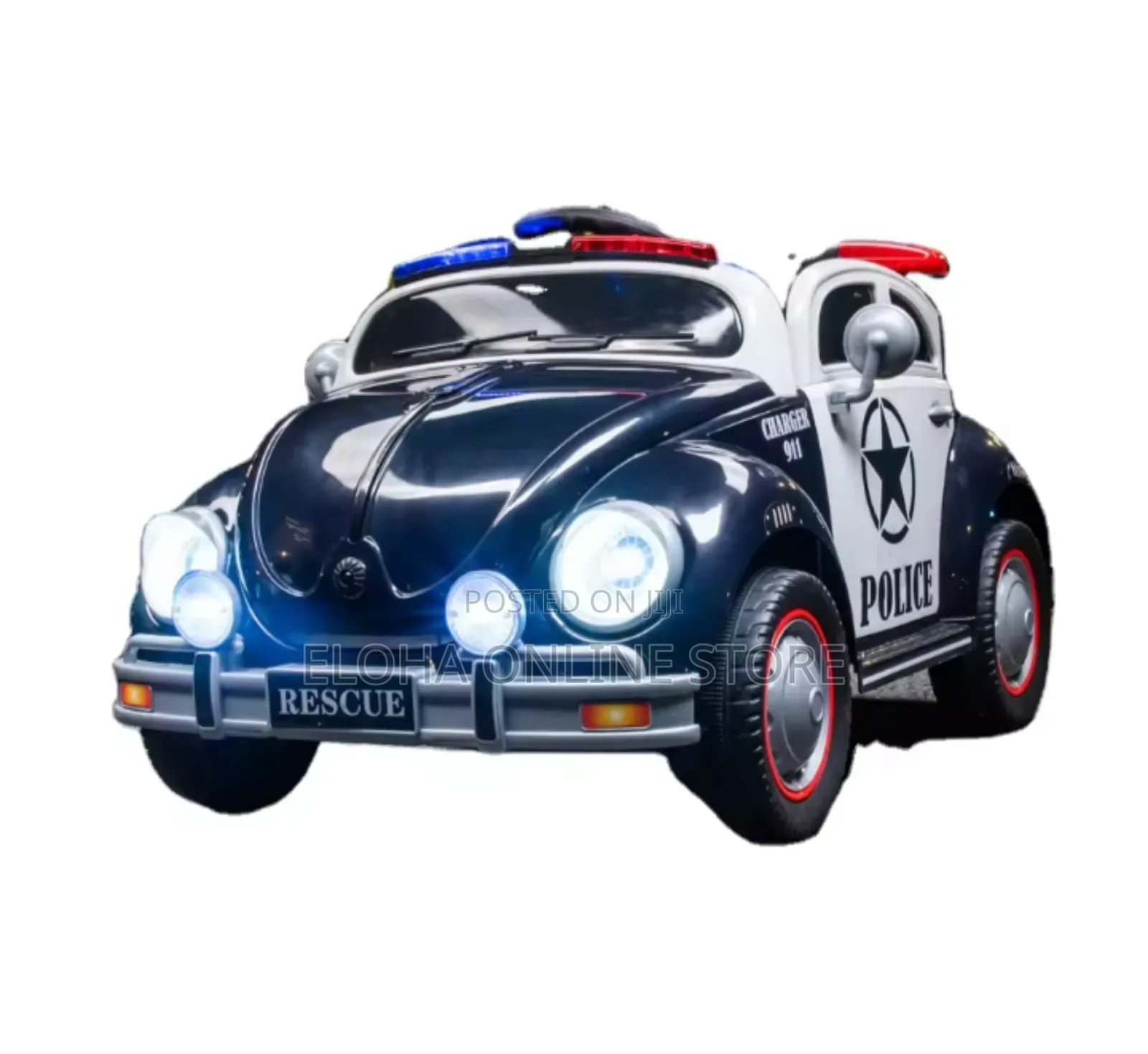 Kids Electric Police Ride on Cars