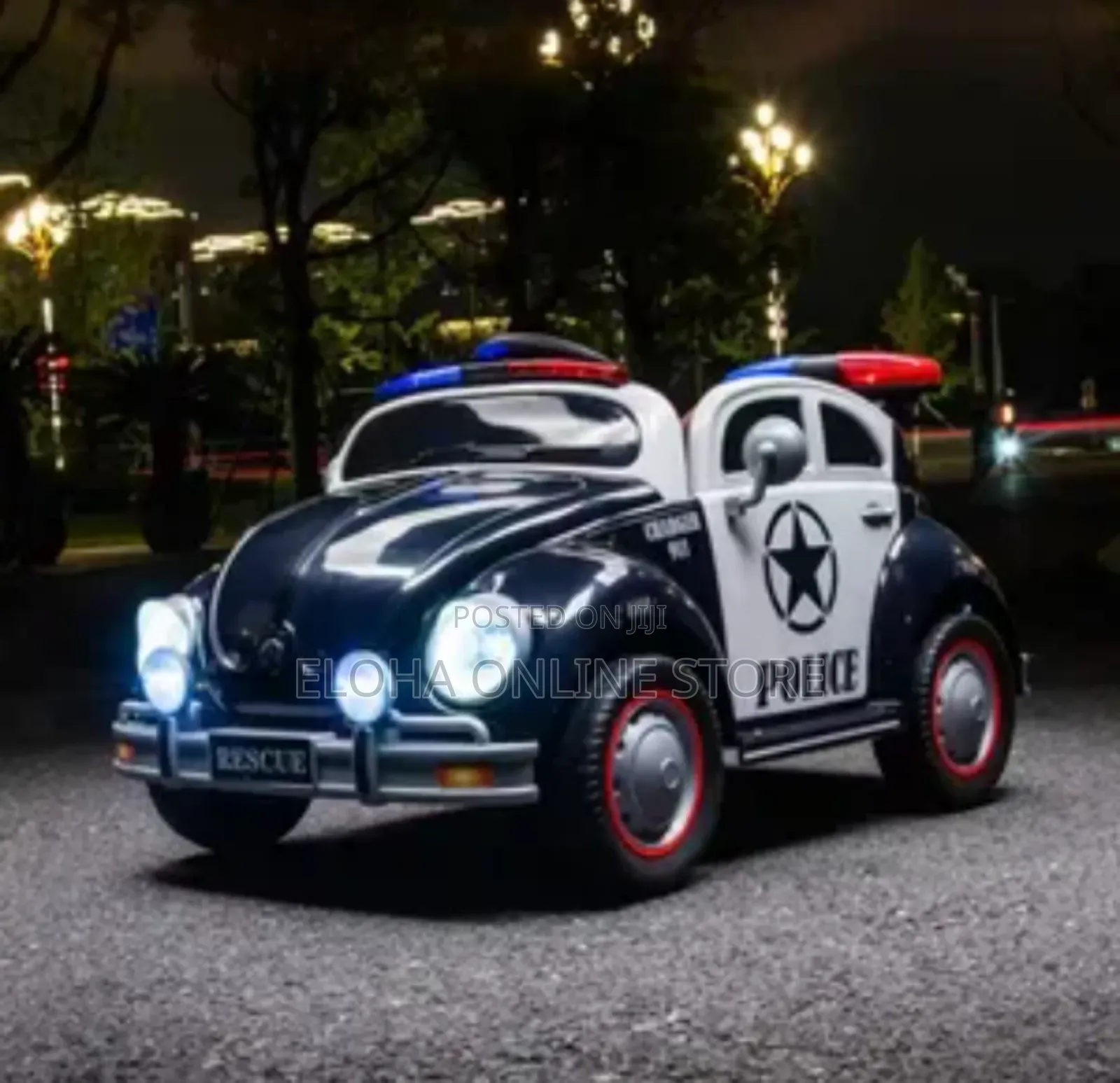 Kids Electric Police Ride on Cars