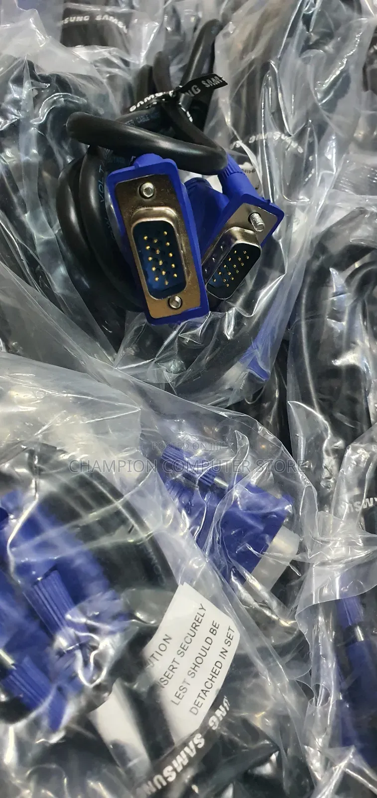 VGA Cable 1.5 Meter(Samsung) Male to Male-Black