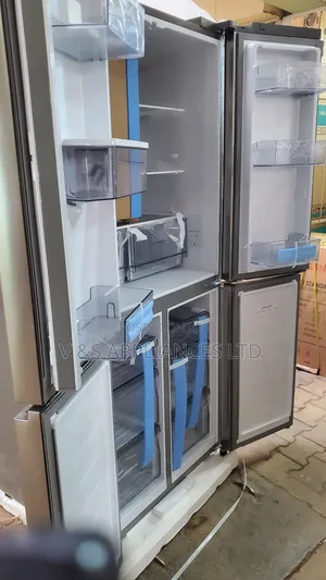 610l Hisense 4 Doors Stainless Steel Finish Fridge
