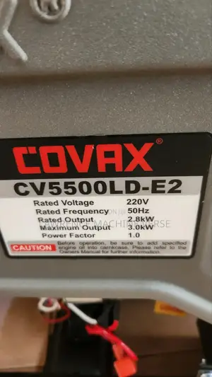 CV5500LD Covax Generator 3kva