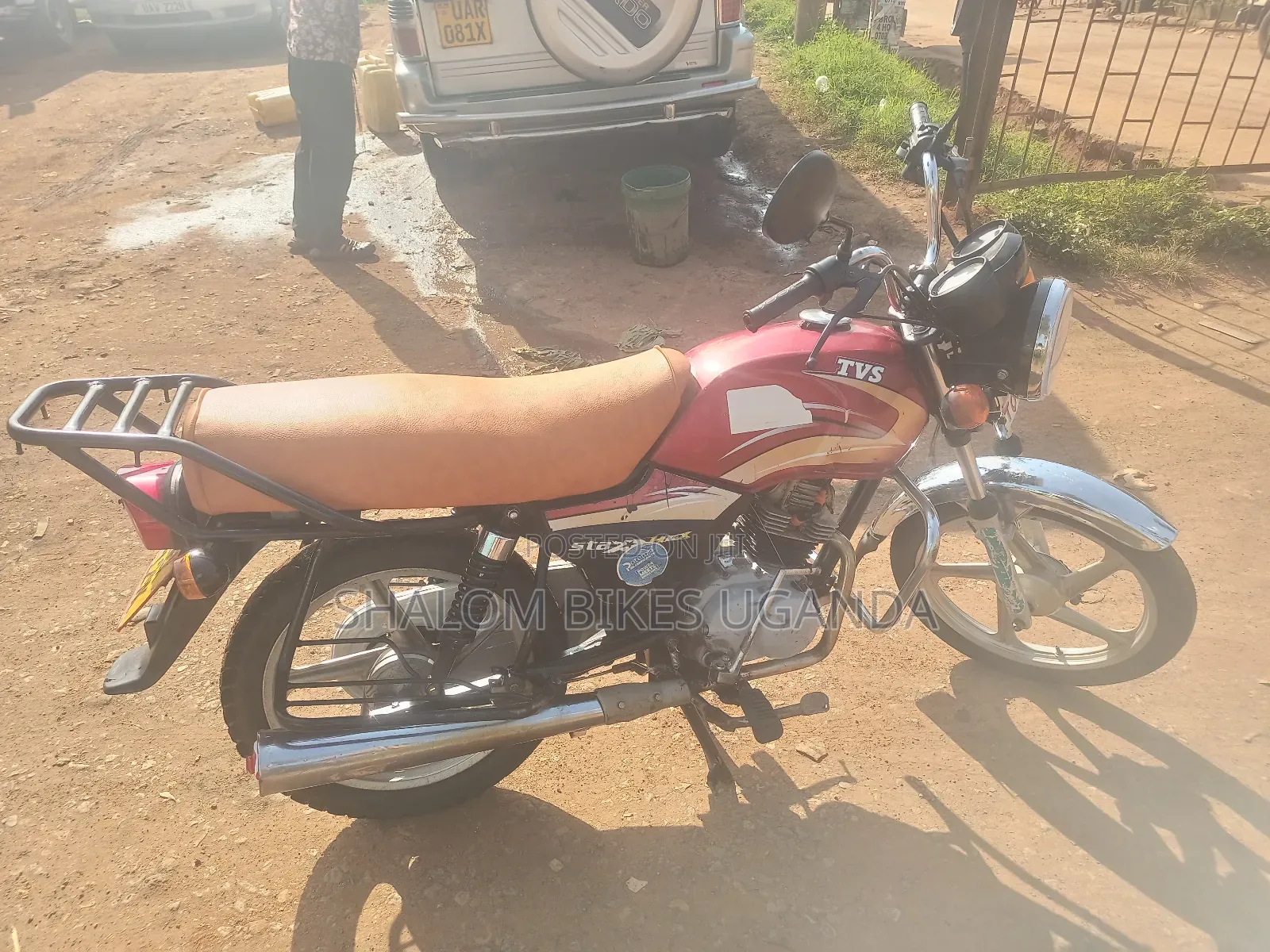 TVS XL 100 2017 Red