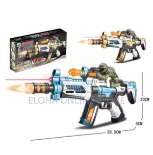Battery Operated Mech Gun With Light and Sound