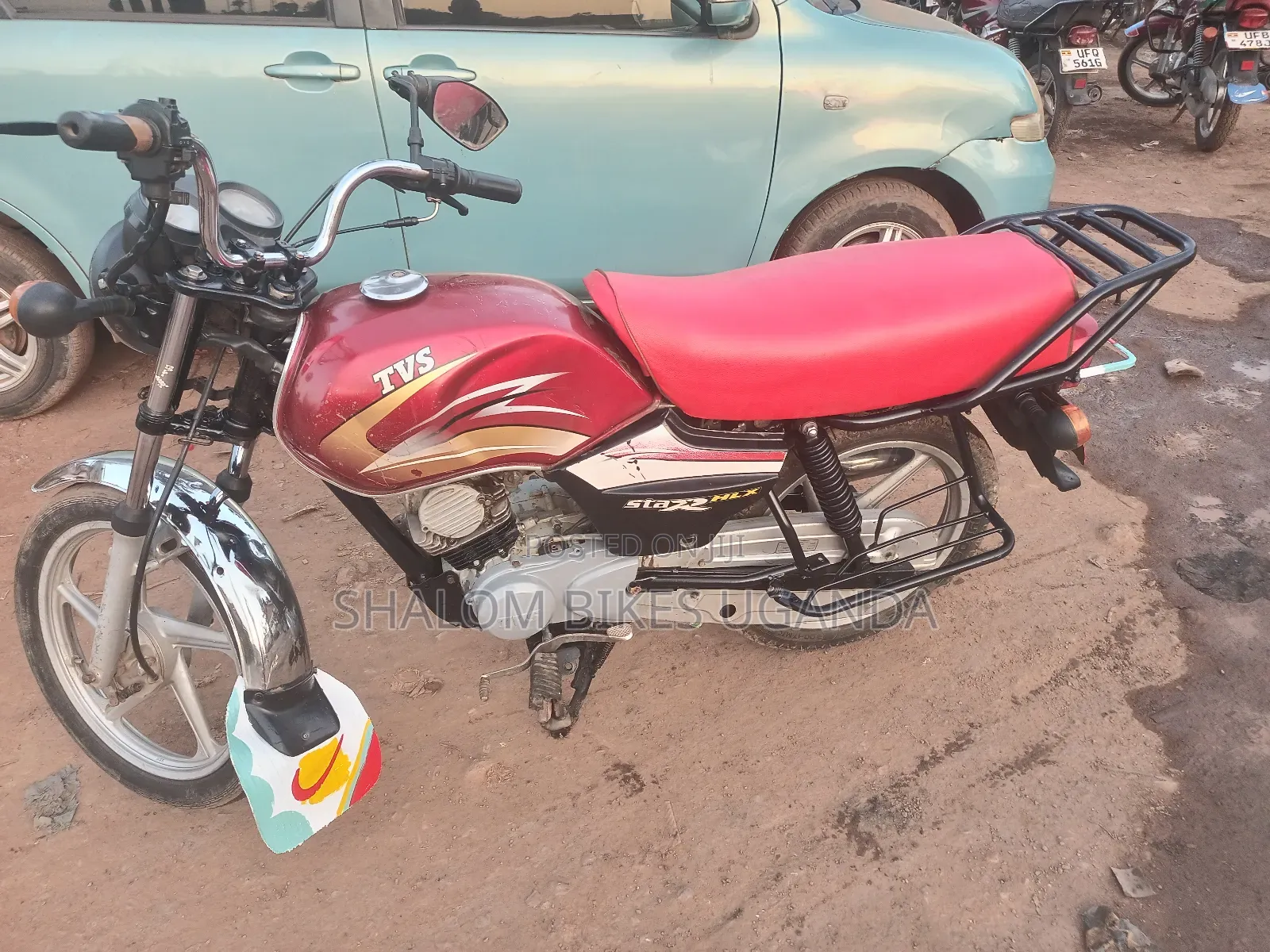 TVS XL 100 2017 Red