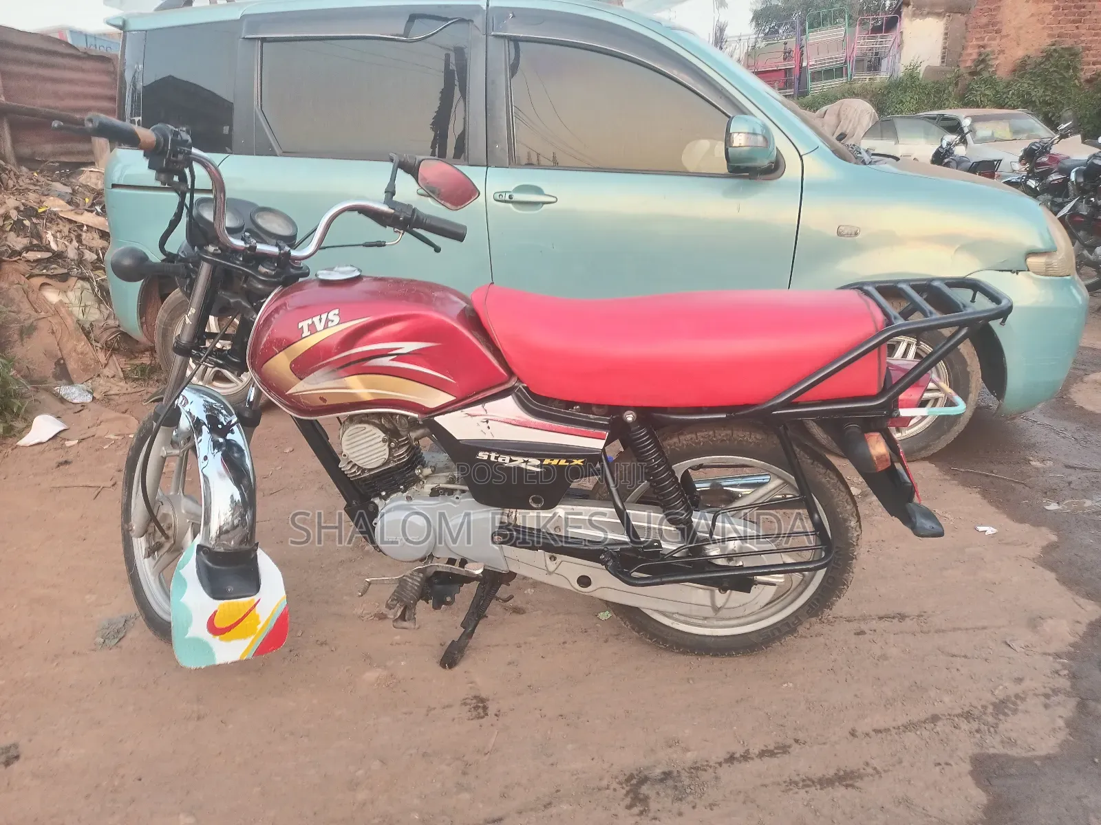TVS XL 100 2017 Red