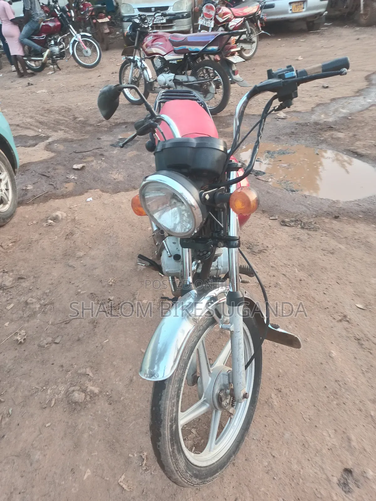 TVS XL 100 2017 Red
