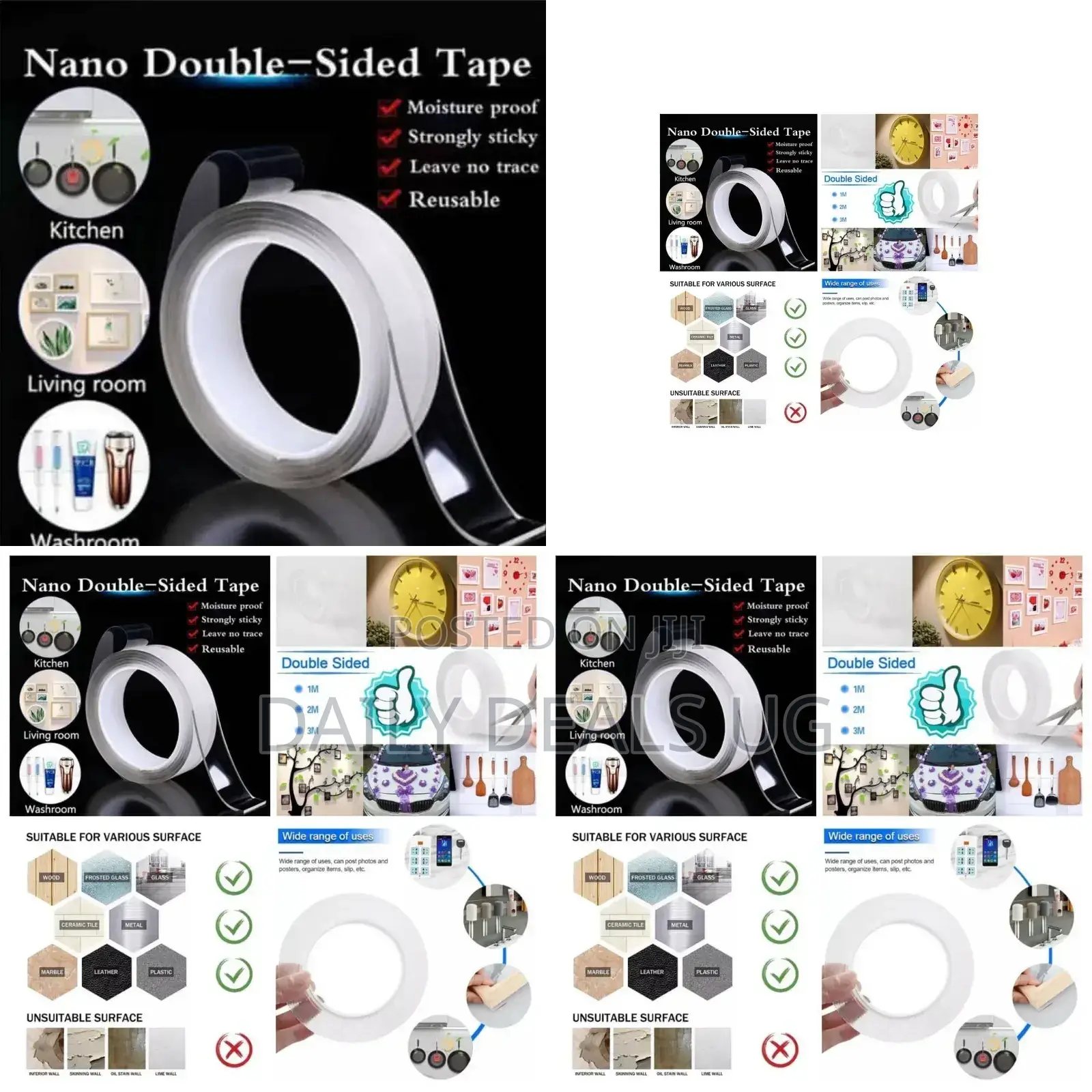 Nonstick Double Sided Tape