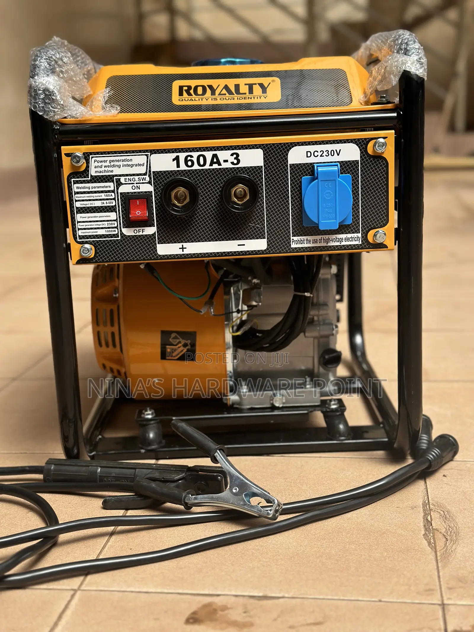Welding Generator 160A With Cables