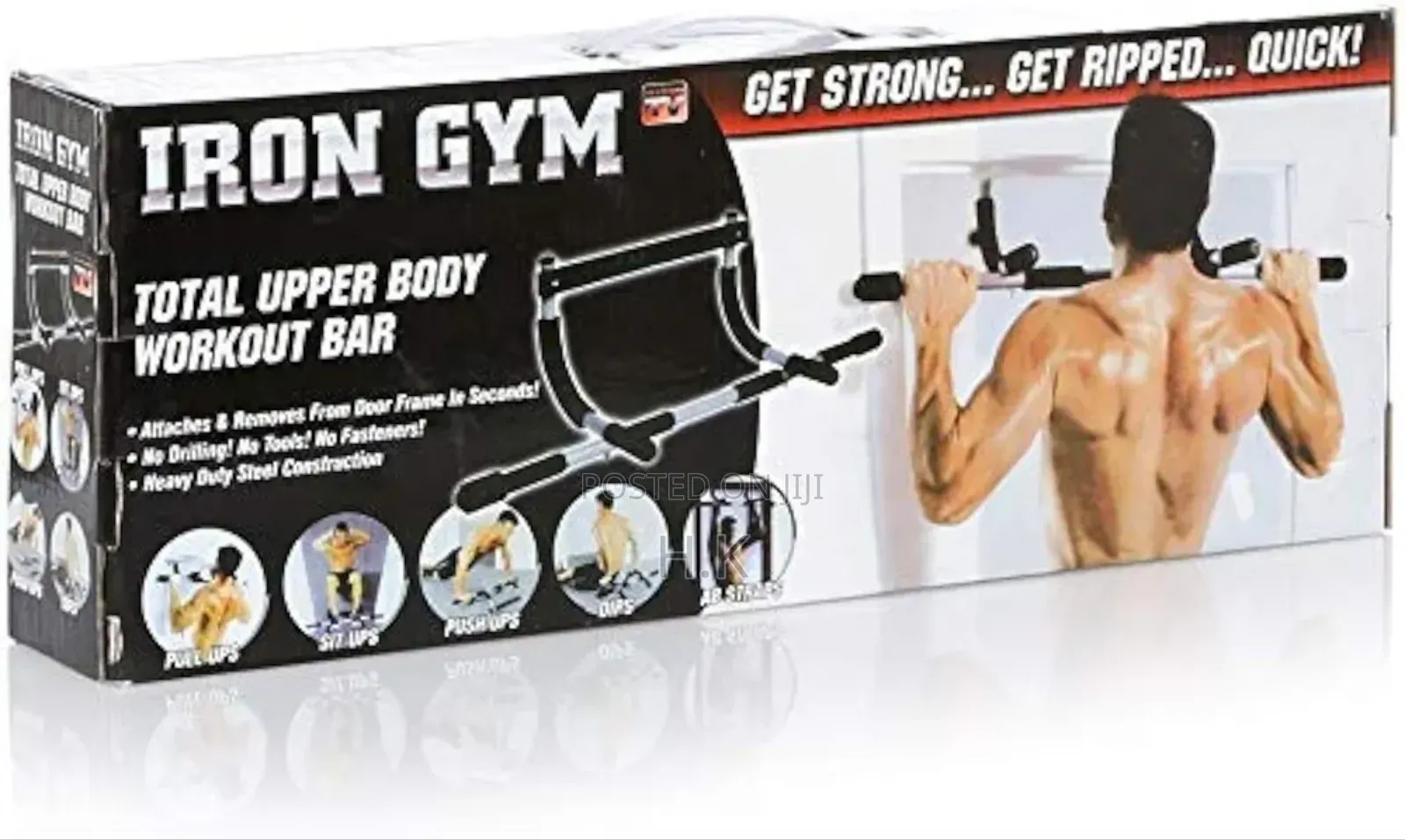 Iron Gym Door Bar
