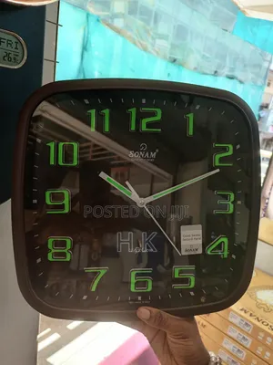 Sonam Quartz Analog Wall Clock 7017