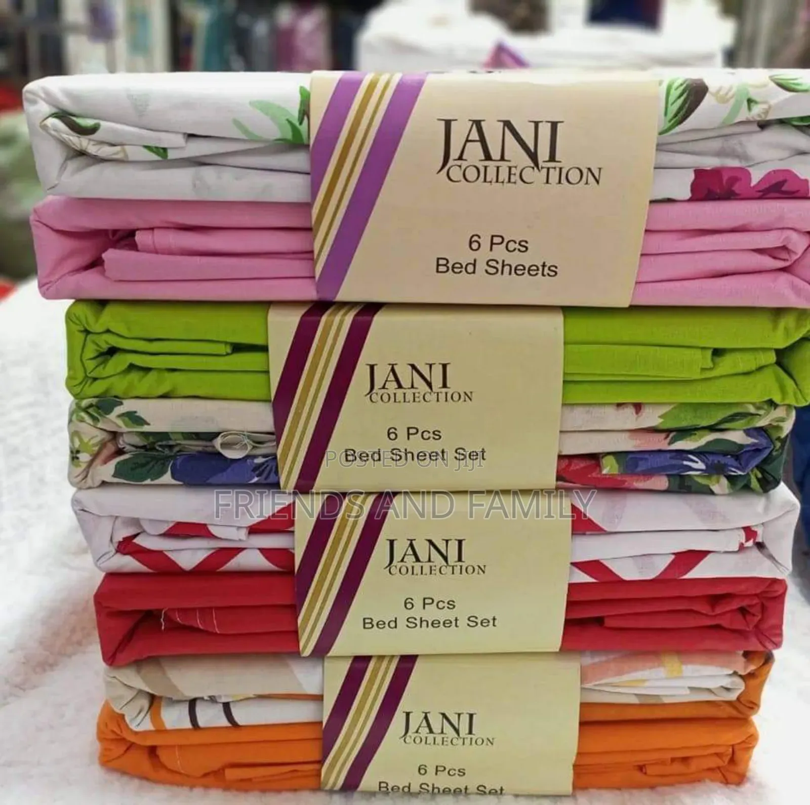 Jani Collection Bed Sheet 4 Peace