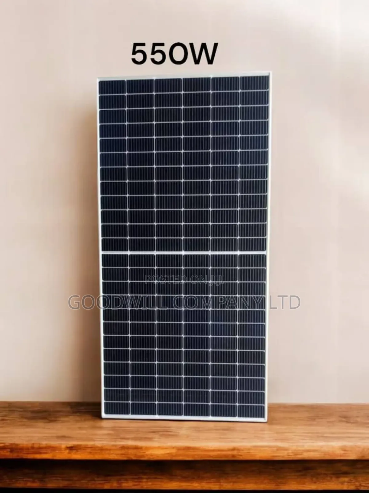 550w Mono Crystalline Solar Panel Green Energy