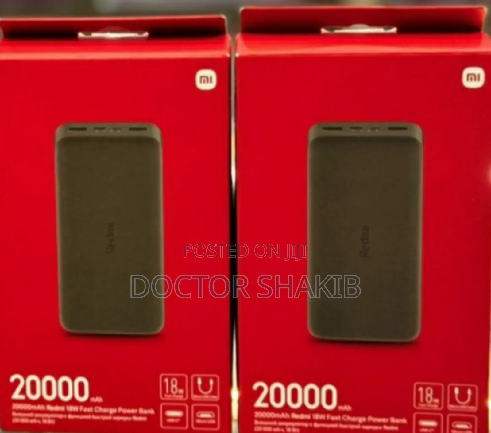 Original MI 20,000mah Power Bank