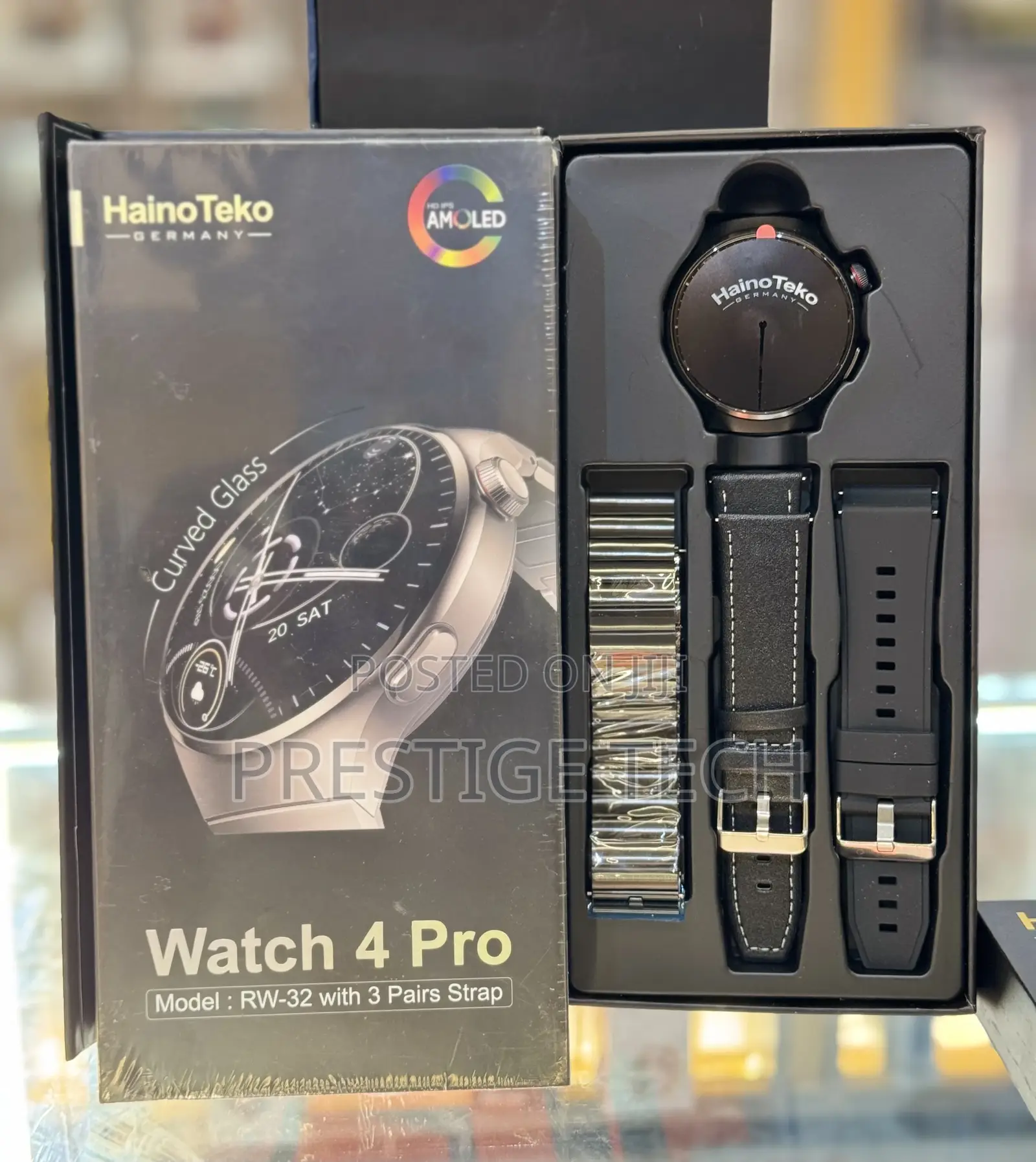Haino Teko Watch 4 Pro Amoled Smartwatch (Hainoteko Rw32)