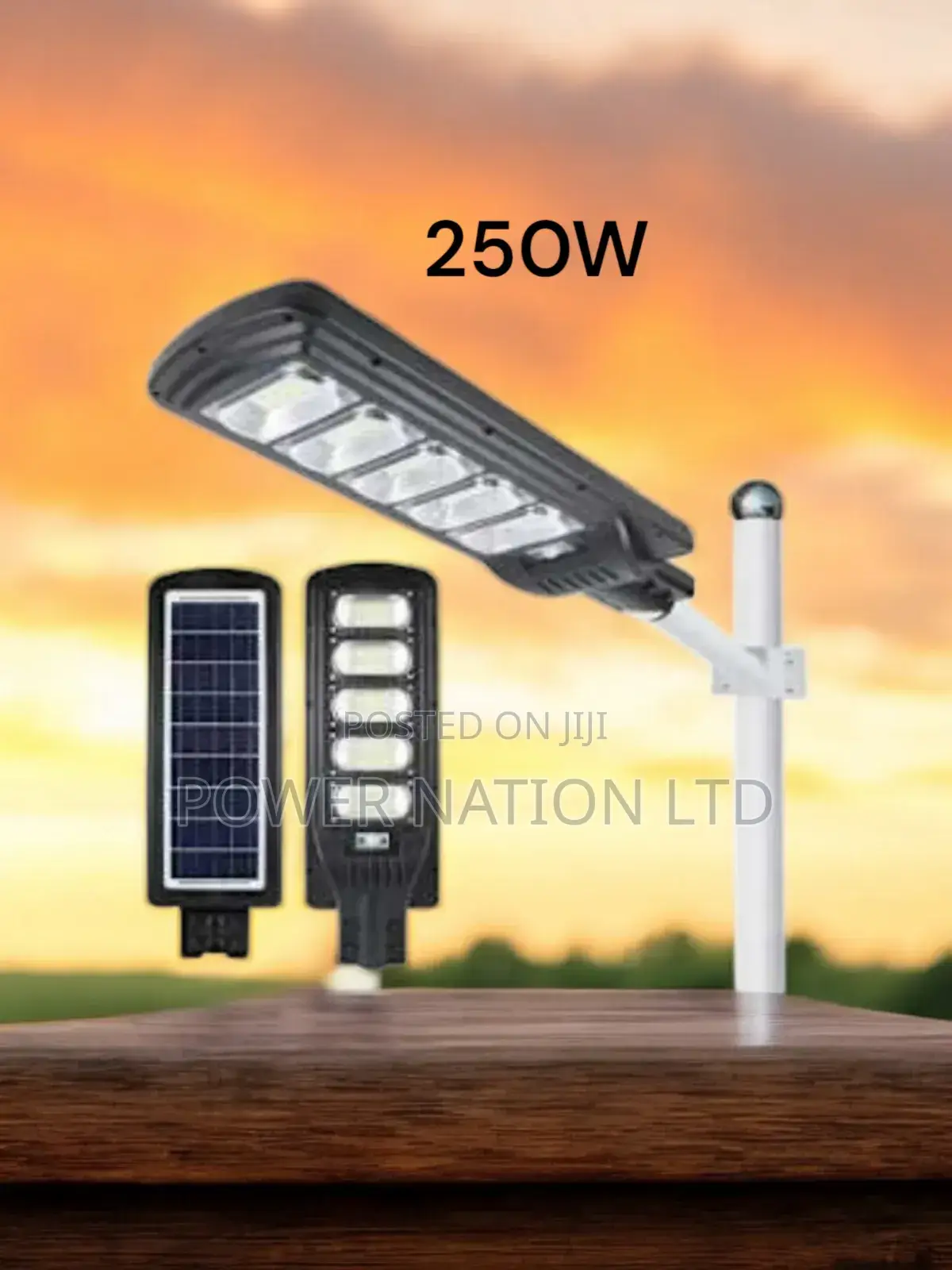 250w Solar Street Light Green Energy