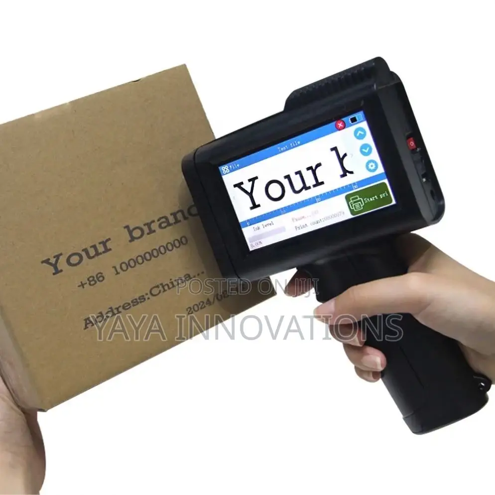 Handheld Inkjet Printer, 12.7mm Portable Hand Held Inkjet