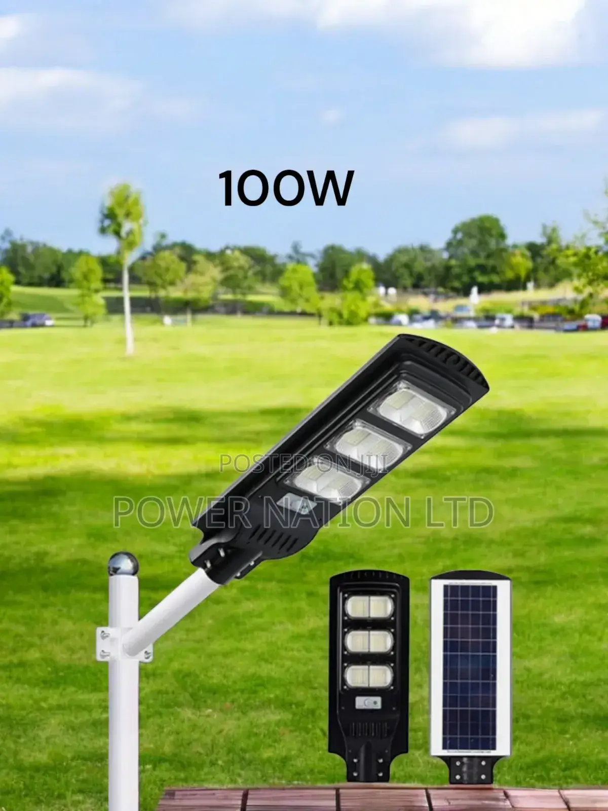 100w Solar Street Light Green Energy