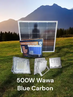 500w Wawa Blue Carbon Solar Flood Light Citylight Park