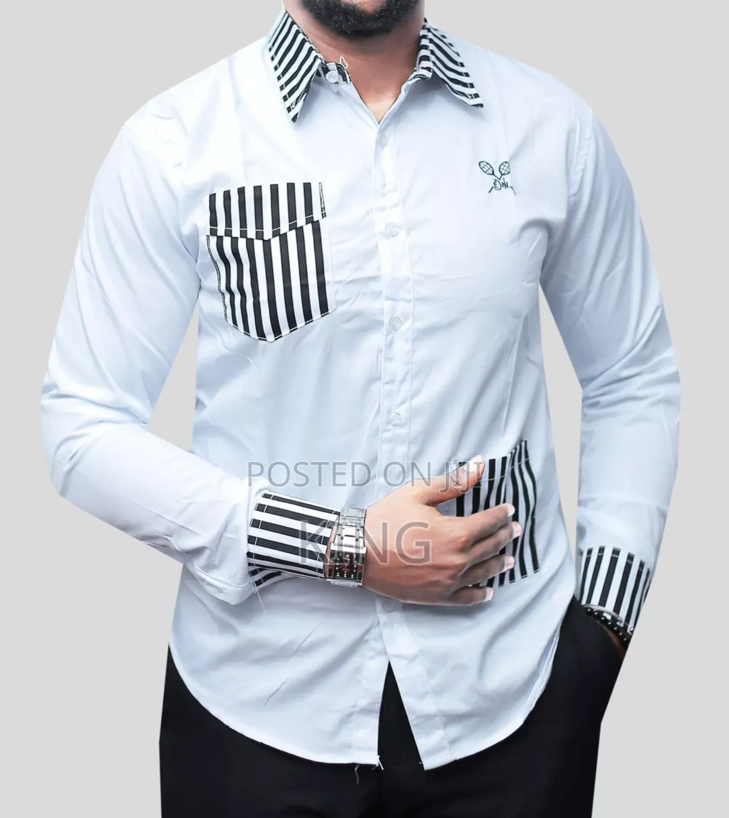 Champ Turkish Shirt. Collar/Cotton