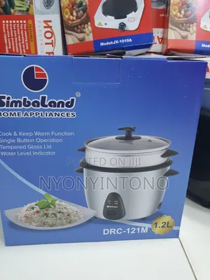 1.2liters Simbaland Ricecooker With 2yrs Warrantee