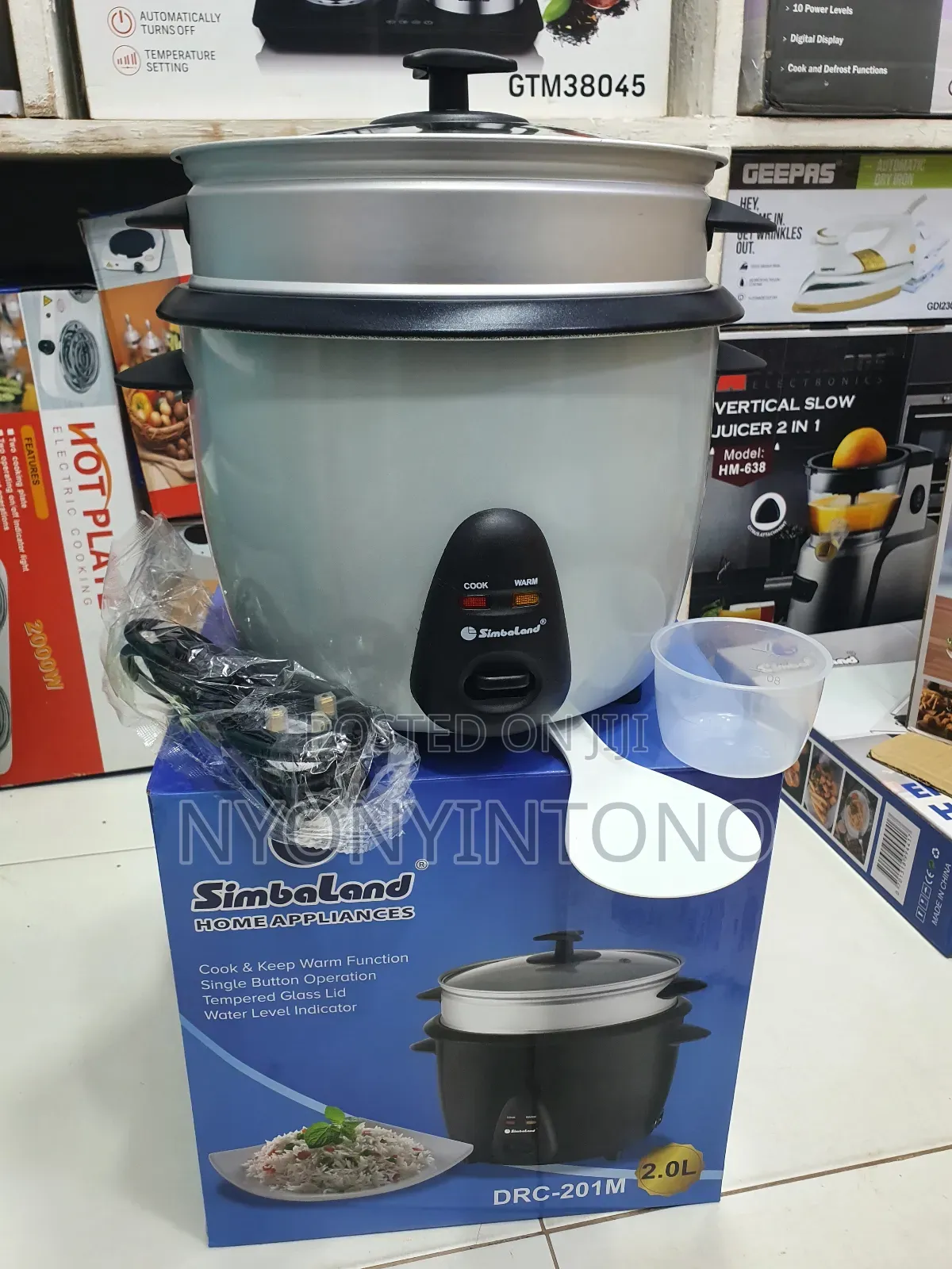 2liters Simbaland High Quality Automatic Rice Cooker