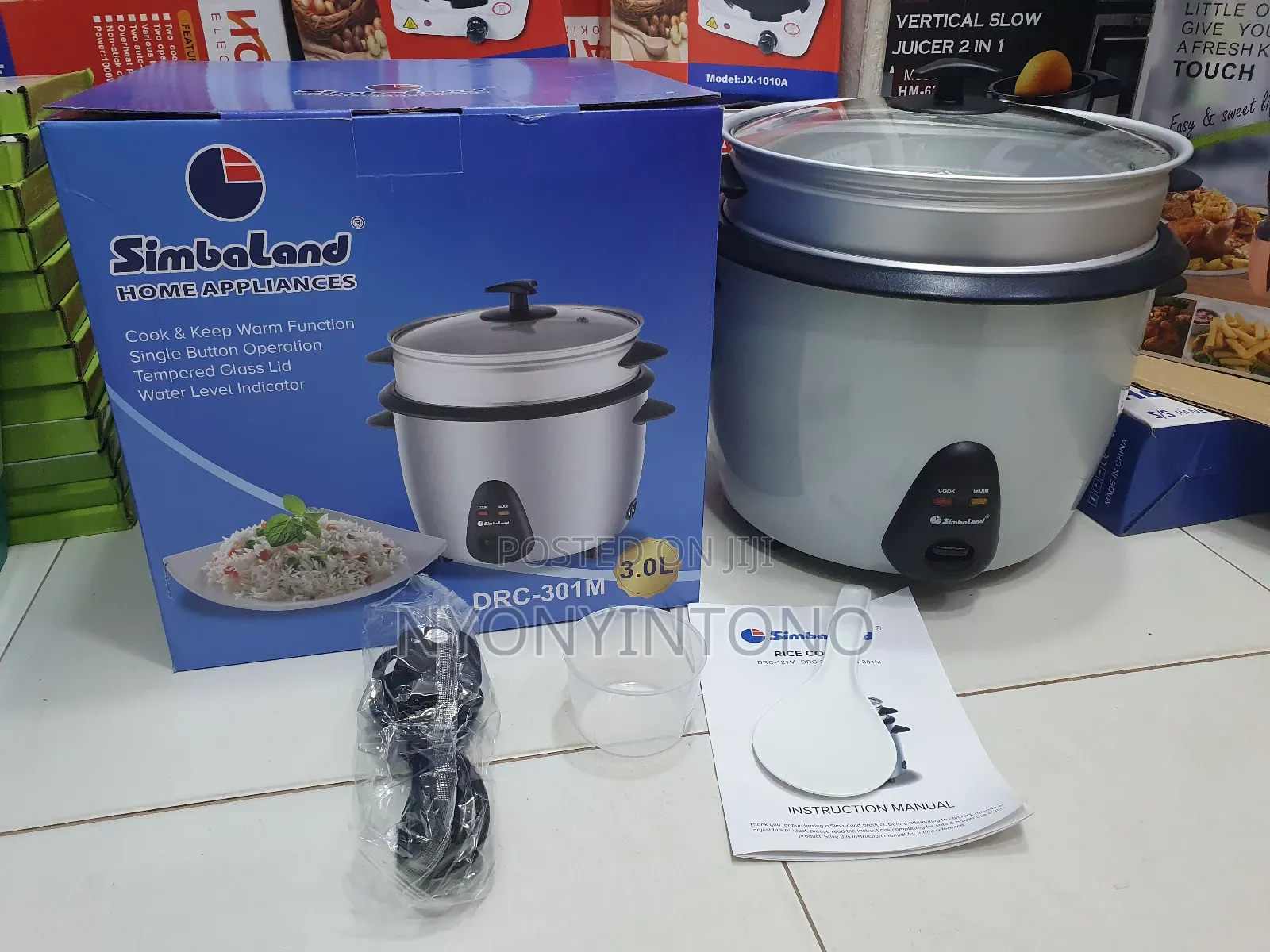 3liters Simbaland Automatic Rice Cooker