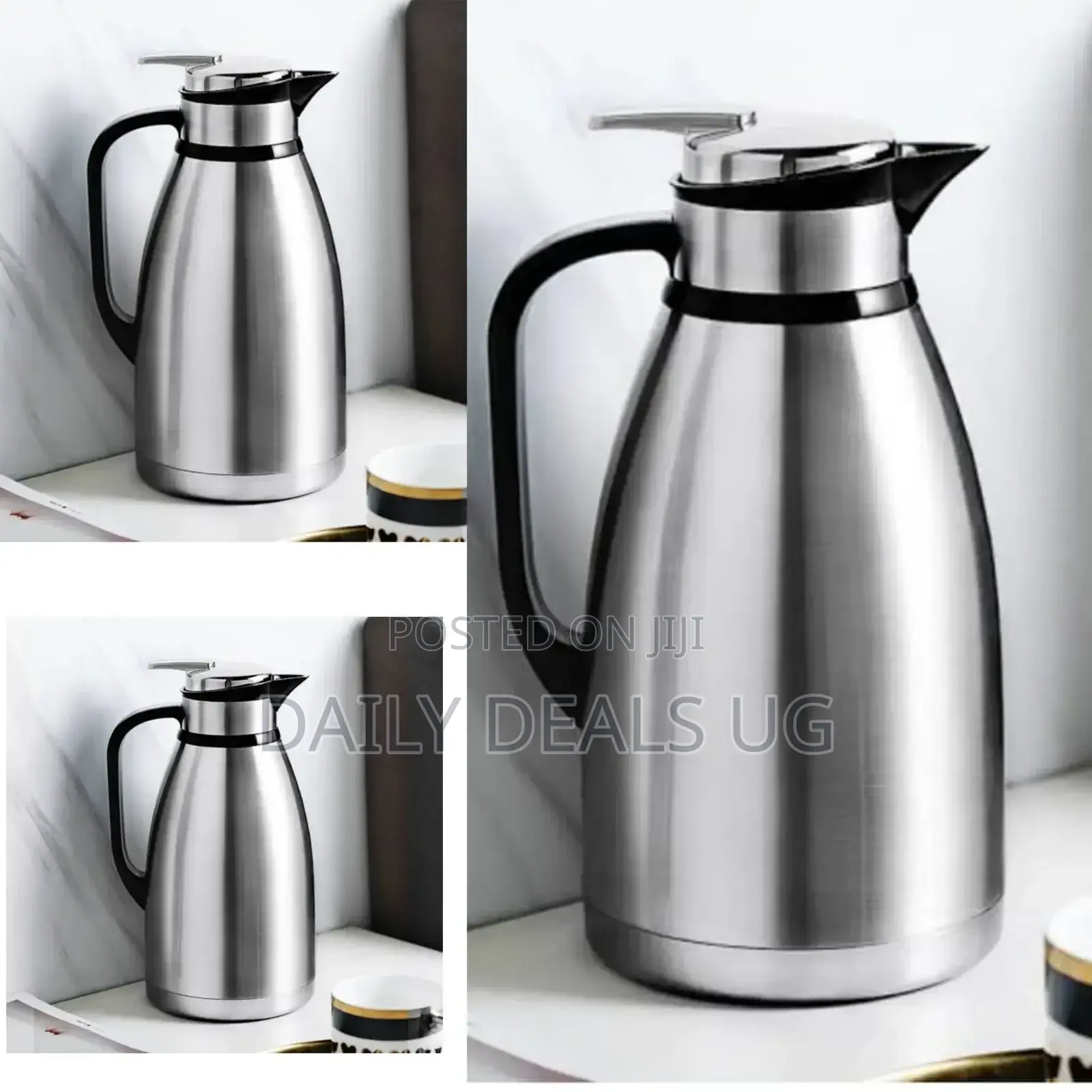 Sliver Stainless Vacuum Flask