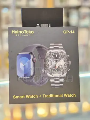 Haino Teko GP14 Smartwatch and Traditional Watch Combo