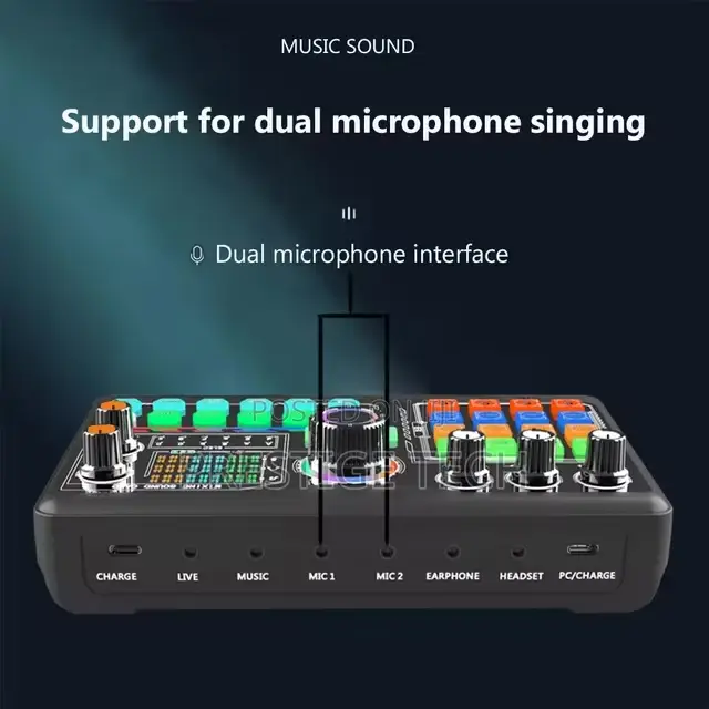 Zeal Sound P300 Podcast Microphone Sound Card Kit