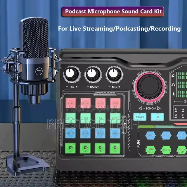 Zeal Sound P300 Podcast Microphone Sound Card Kit