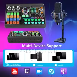 Zeal Sound P300 Podcast Microphone Sound Card Kit