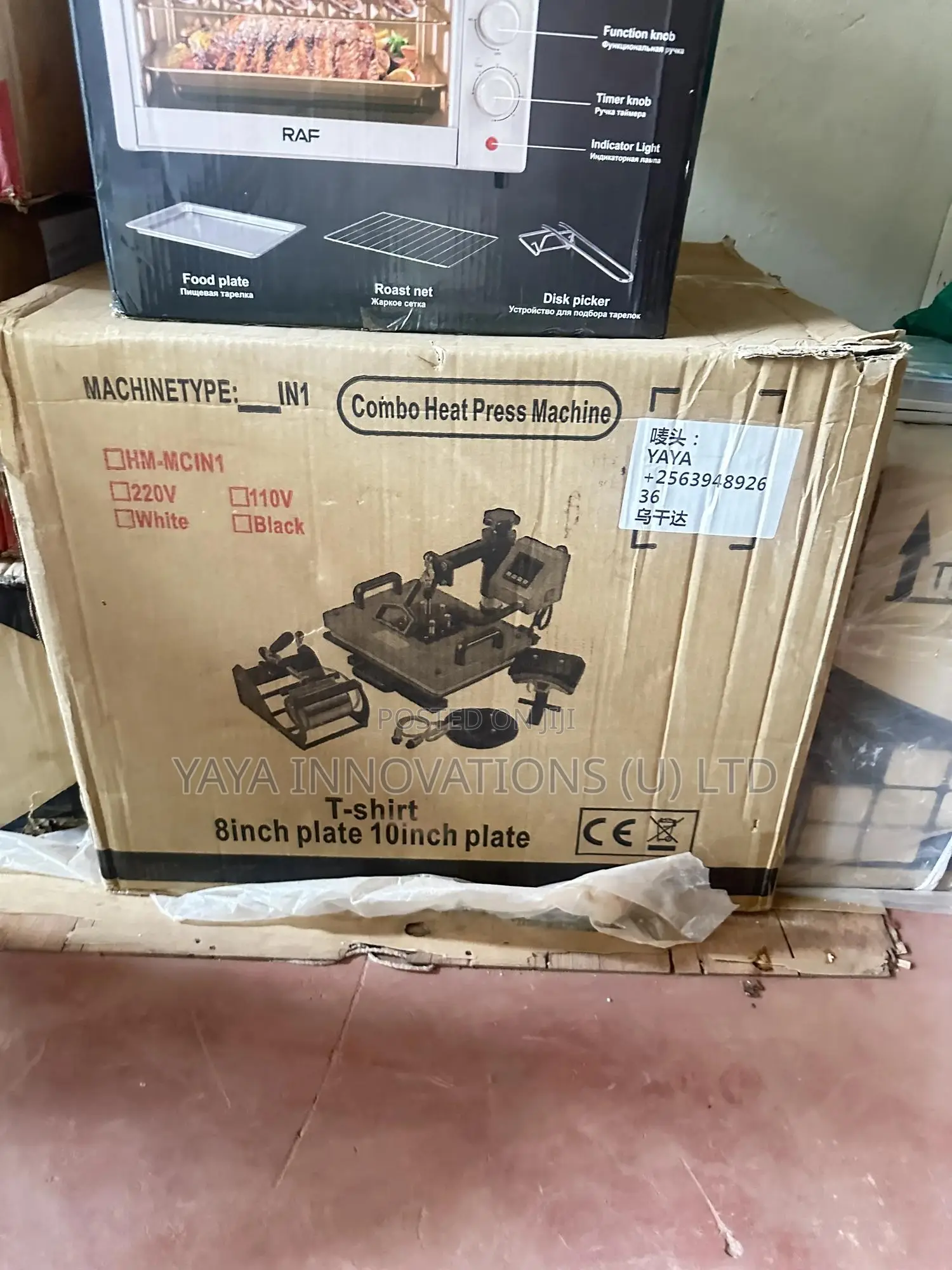 Combo Heatpress Machine Pen Press Inclusive
