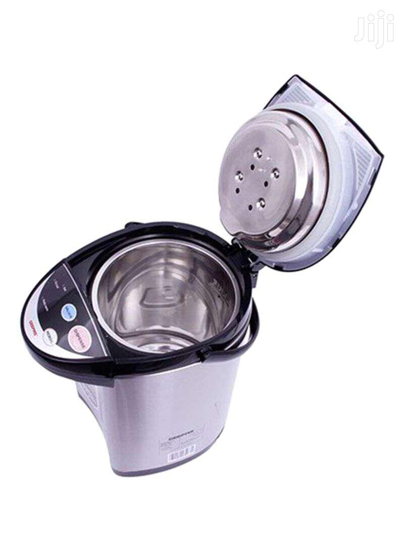 Geepas Stainless Steel Electric Airpot Vacuum Flask 4.0 Liters