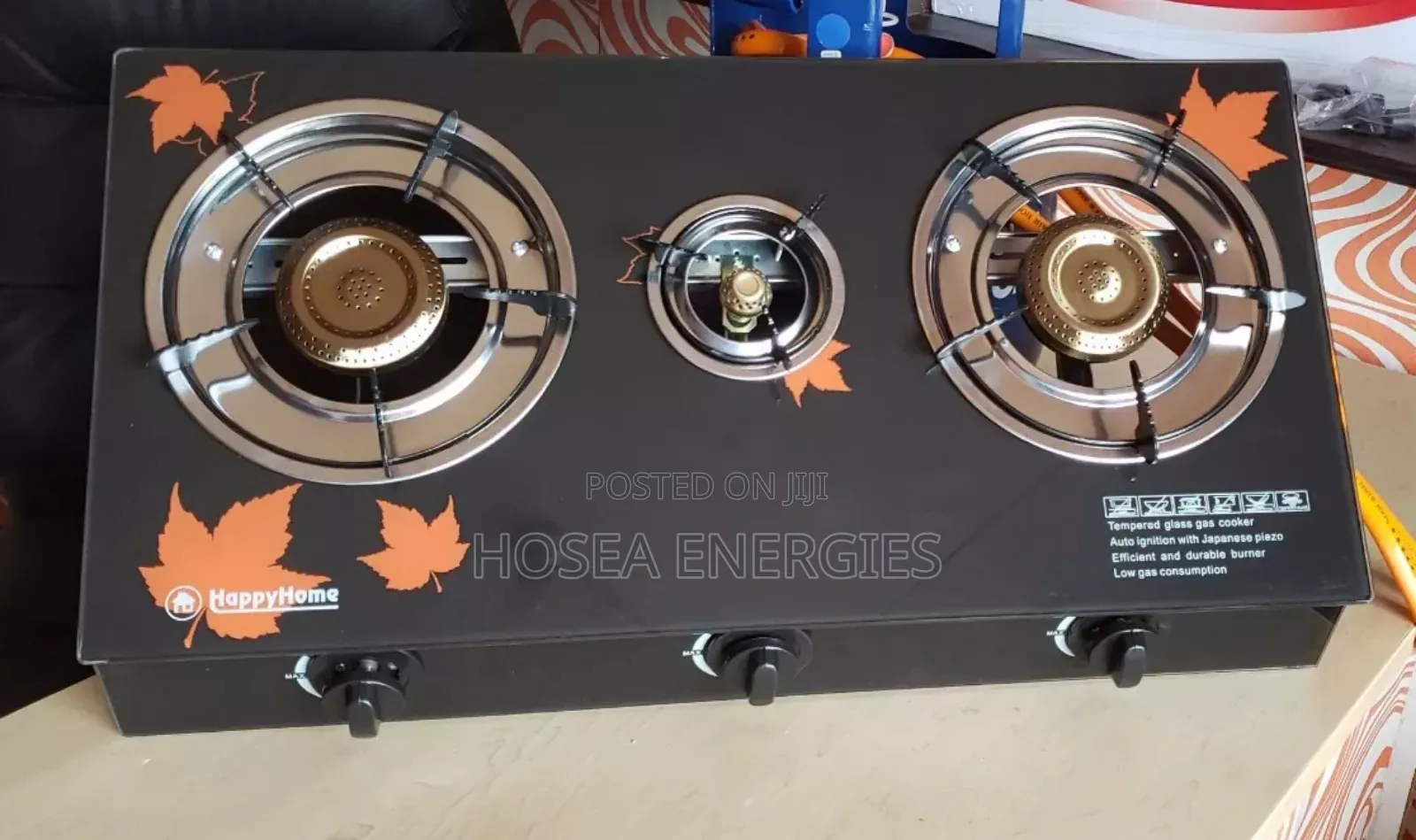 Brand New Gas Cooker Stoves With Pipe and Gas Regulator