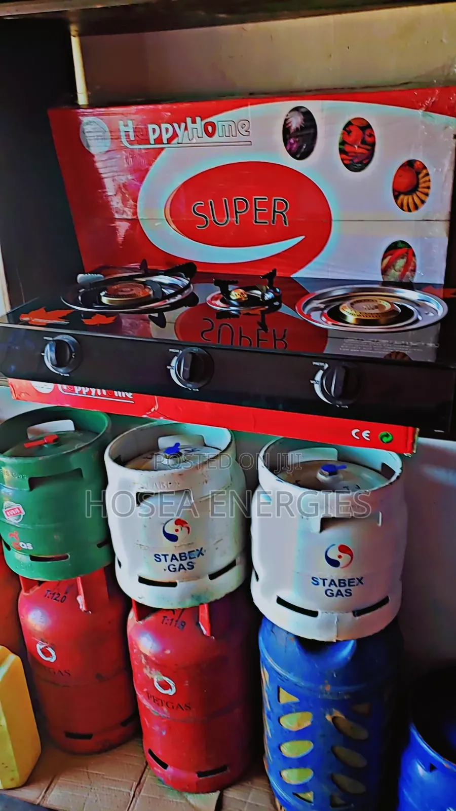 Brand New Gas Cooker Stoves With Pipe and Gas Regulator