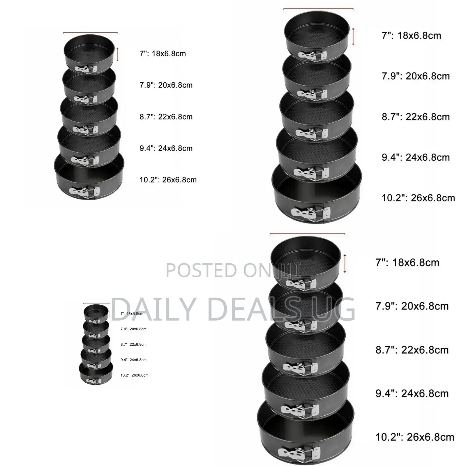 Bakware Molds Set