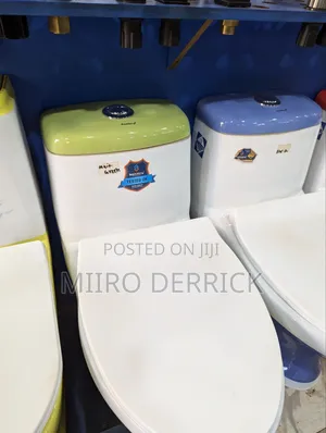 Coloured Toilets One Complete Set