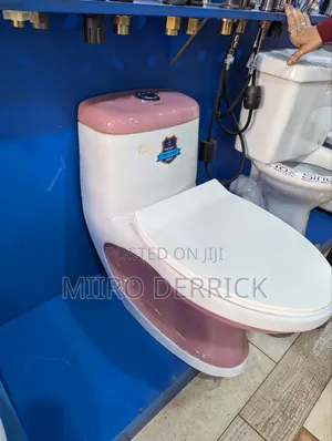 Coloured Toilets One Complete Set