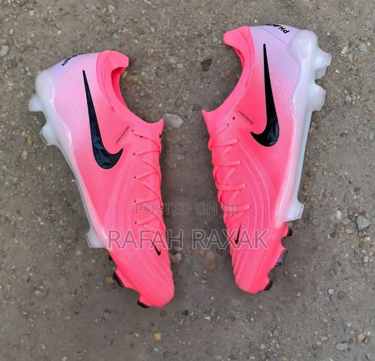 Original Pink Nike Phantom Luna GX 2 Football Shoes/Cleats