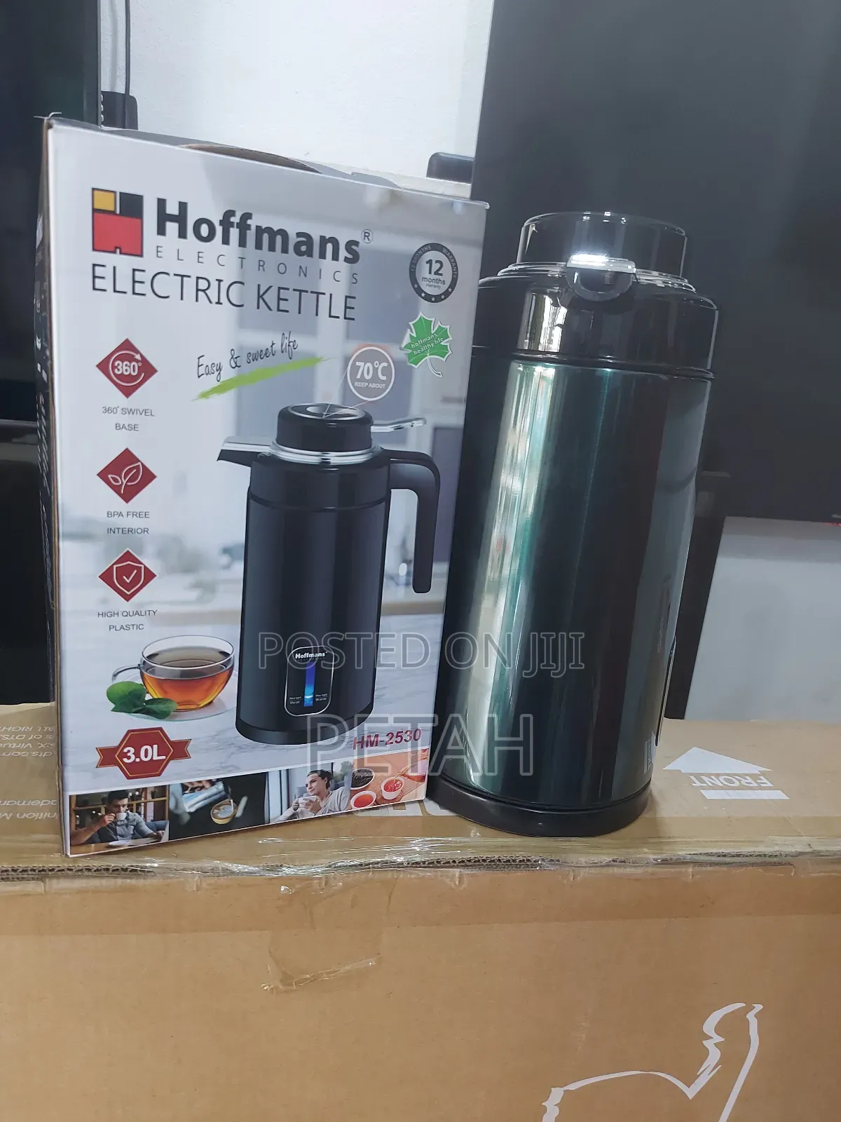 Electric Kettle 3.0L Hoffmans