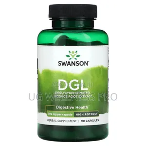 Photo - Swanson, DGL, High Potency, 700 Mg, 90 Capsules