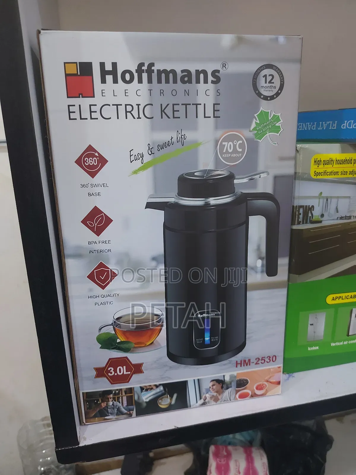 New 3L Capacity Electric Kettle