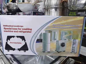 Adjustable Base Stand With Wheels for a Washing Machine66*66