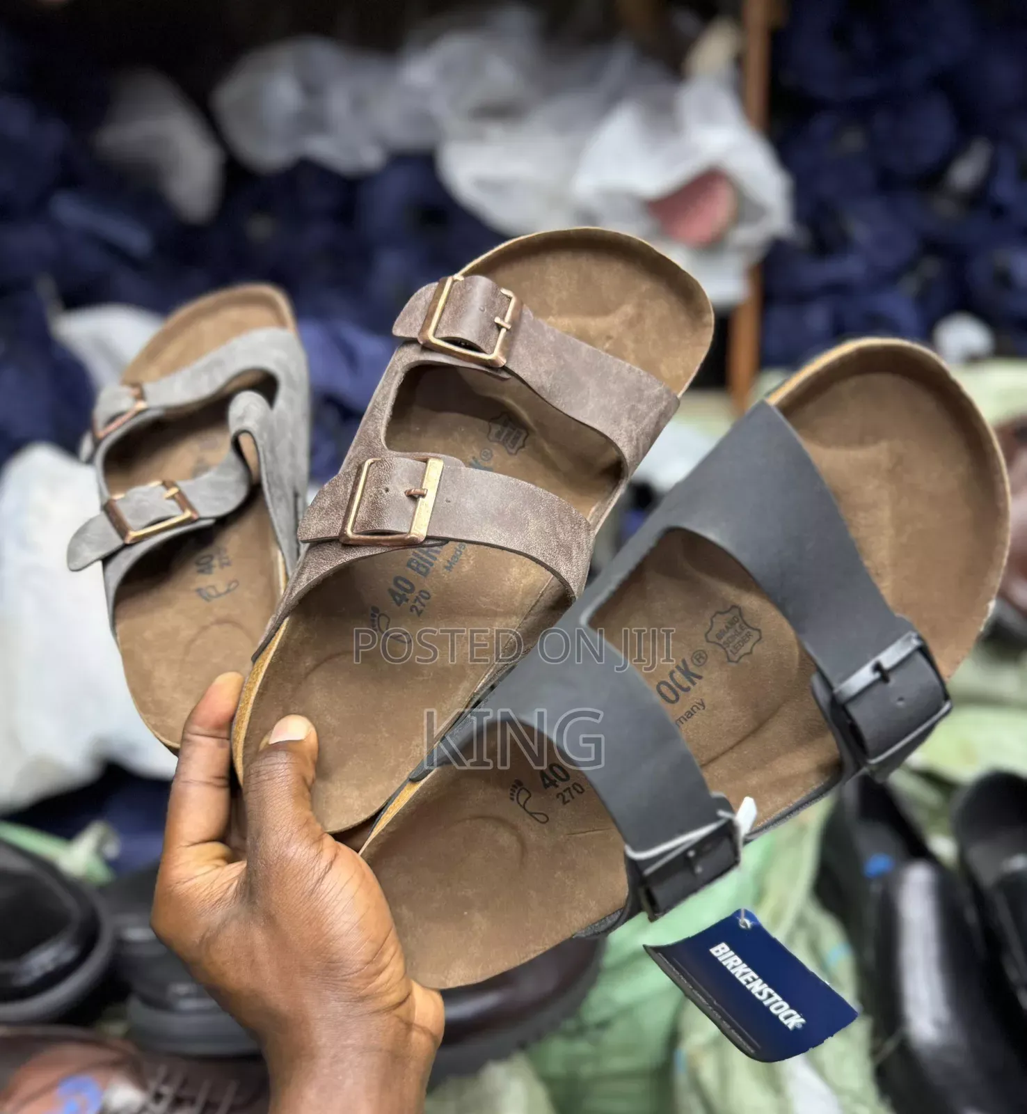 Vogue Birkenstock Arizona Slide Sandals