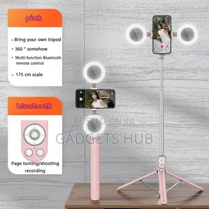 Phone Holder Selfie Stick for Tiktok Live Tripod Stand