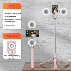 Phone Holder Selfie Stick for Tiktok Live Tripod Stand
