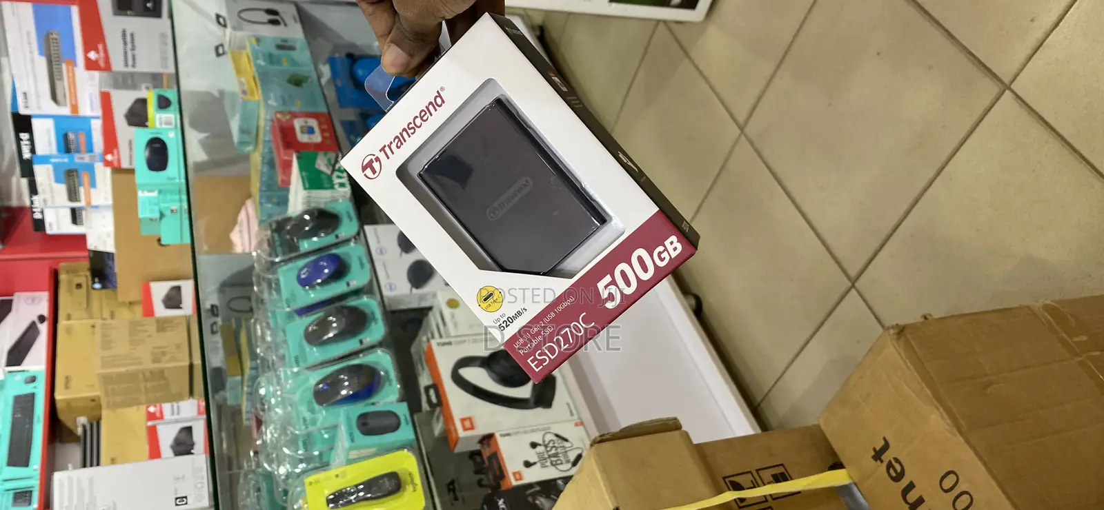 Transcend Storejet 500gb External