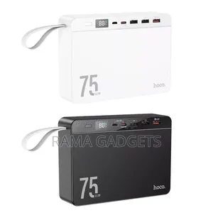 Hoco J94 75000mah Digital Display Power Bank - Black