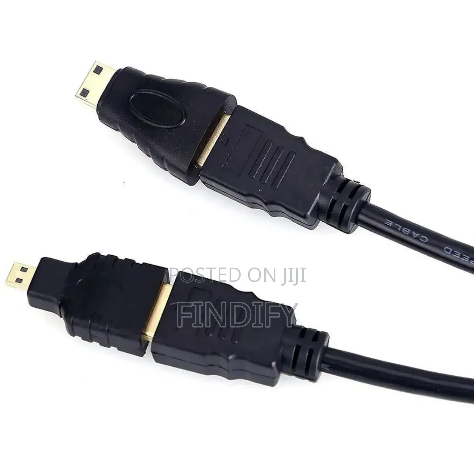 3 in 1 HDMI Cable 1.5m MINI HDMI Female to Micro Male Header