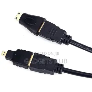 3 in 1 HDMI Cable 1.5m MINI HDMI Female to Micro Male Header
